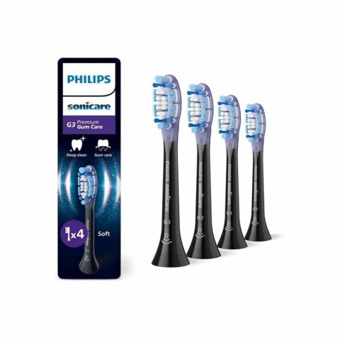 Główka do Szczoteczki do Zębów Philips HX9054/88 Czarny 4 Sztuk