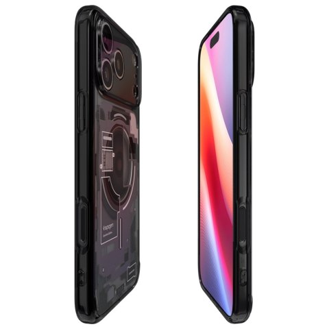 Etui Spigen Ultra Hybrid Mag MagSafe do iPhone 17 Pro Max zero one czarny