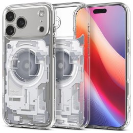 Etui Spigen Ultra Hybrid Mag MagSafe do iPhone 17 Pro zero one biały