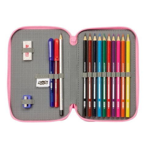 Piórnik Peppa Pig Baby pig Wielokolorowy 12.5 x 19.5 x 4 cm 29 Części