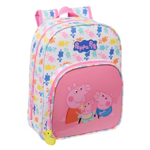 Plecak szkolny Peppa Pig Baby pig Wielokolorowy 26 x 34 x 11 cm