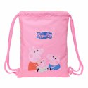 Worek na buty ze sznurkami Peppa Pig Baby pig Wielokolorowy 26 x 34 x 1 cm