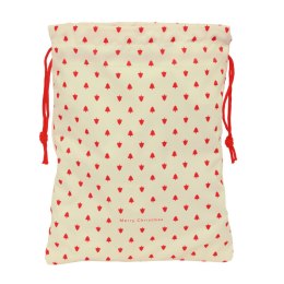 Worek na buty ze sznurkami Safta Beżowy 26 x 34 x 1 cm