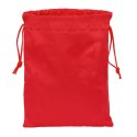Worek na buty ze sznurkami Safta Czerwony 26 x 34 x 1 cm