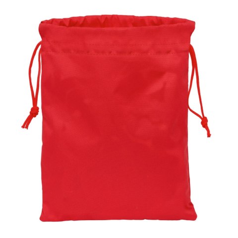 Worek na buty ze sznurkami Safta Czerwony 26 x 34 x 1 cm