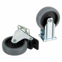 Koła Trixie Czarny Plastikowy Transporter (4 Sztuk) (4 Części)