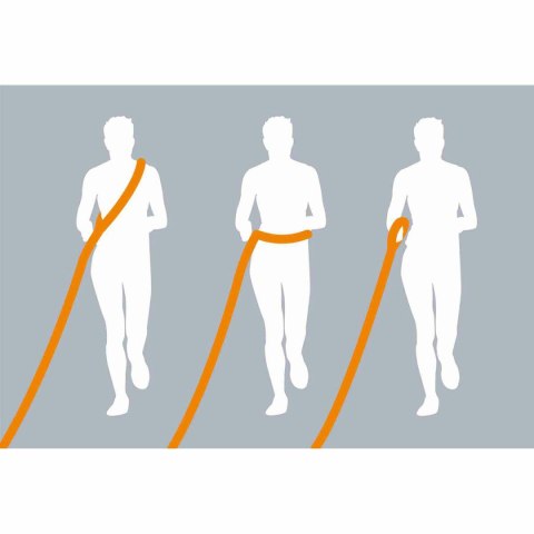 Smycz dla psa Trixie Friends on Tour Kolor Zielony Szary 1,33-1,80 m