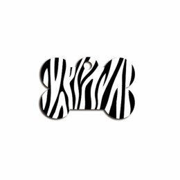 Tabliczka identyfikacyjna na naszyjnik Imarc Bone Czarny