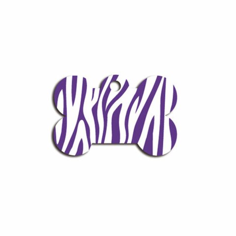 Tabliczka identyfikacyjna na naszyjnik Imarc Bone Liliowy