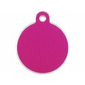 Tabliczka identyfikacyjna na naszyjnik Imarc Circle Różowy