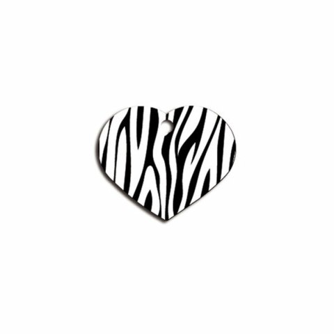 Tabliczka identyfikacyjna na naszyjnik Imarc Heart Czarny