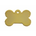 Tabliczka identyfikacyjna na naszyjnik Imarc Bone Żółty Złoty