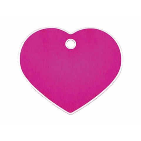 Tabliczka identyfikacyjna na naszyjnik Imarc Hi Line Różowy