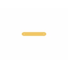 Tabliczka identyfikacyjna na naszyjnik Imarc Mounts Żółty