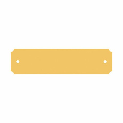 Tabliczka identyfikacyjna na naszyjnik Imarc Stable Żółty