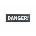 Etykiety na uprząż Trixie DANGER! L