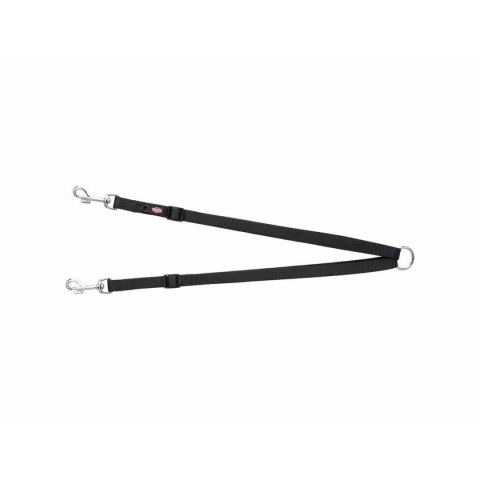Łącznik do Smyczy dla 2 Psów Trixie New Premium Czarny 40-70 cm XS S M