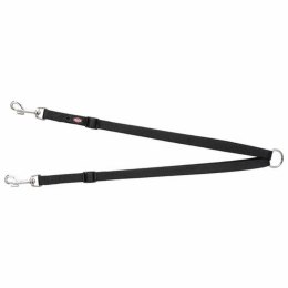 Łącznik do Smyczy dla 2 Psów Trixie New Premium Czarny 40-70 cm XS S M