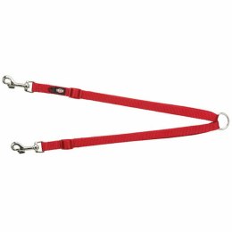 Łącznik do Smyczy dla 2 Psów Trixie New Premium Czerwony 40-70 cm XS S M