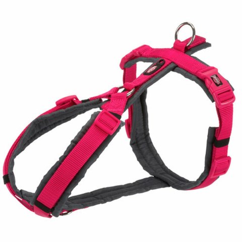 Szelki dla psa Trixie Trekking New Premium Grafit Fuksja S