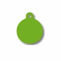 Tabliczka identyfikacyjna na naszyjnik Imarc Circle Kolor Zielony
