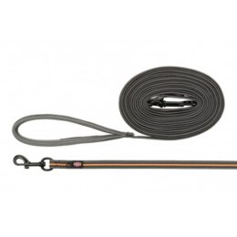 Smycz śledząca Trixie Pomarańczowy Grafit