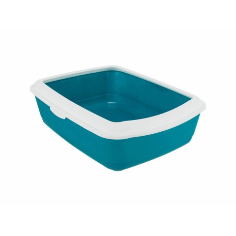 Kuweta dla Kotów Trixie Classic Niebieski Biały Plastikowy 37 × 15 × 47 cm