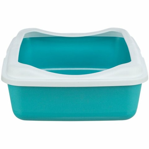 Kuweta dla Kotów Trixie Classic Niebieski Biały Plastikowy 37 × 15 × 47 cm