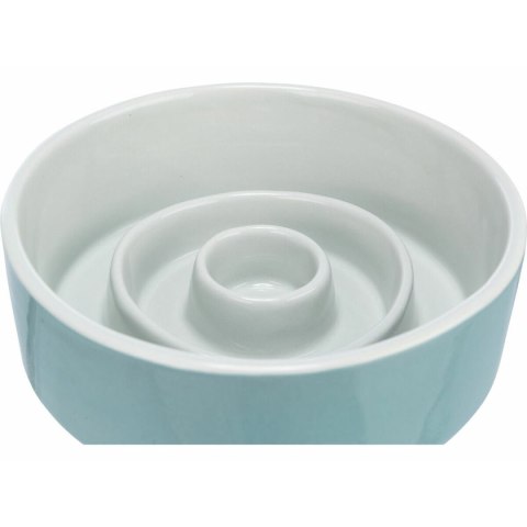Karmnik dla psów Trixie Slow Feeding Niebieski Szary Ø 14 cm 450 ml