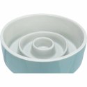 Karmnik dla psów Trixie Slow Feeding Niebieski Szary Ø 14 cm 450 ml