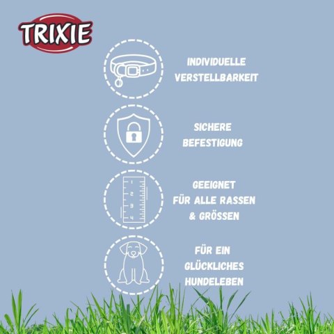 Obroża dla psa Trixie CityStyle Czarny M 35-42 cm