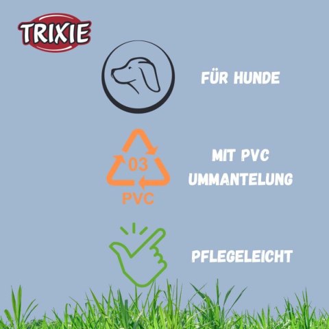 Obroża dla psa Trixie CityStyle Czarny S/M 30-37 cm