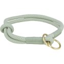 Obroże treningowe dla psów Trixie Soft Rope Kolor Zielony Mięta S 35 cm