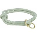 Obroże treningowe dla psów Trixie Soft Rope Kolor Zielony Mięta S 35 cm