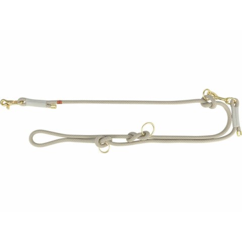 Regulowana smycz dla psa Trixie Soft Rope Szary Jasnoszary L L/XL