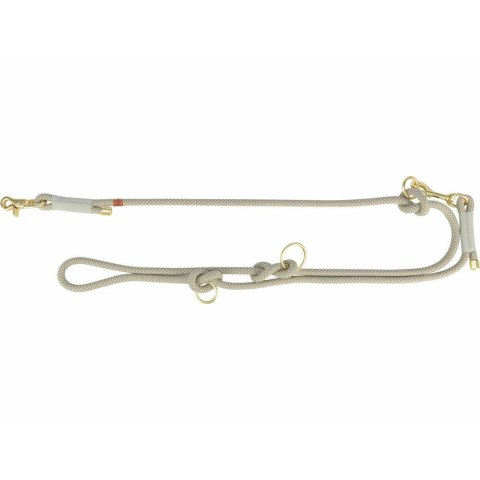 Regulowana smycz dla psa Trixie Soft Rope Szary Jasnoszary S S/XL