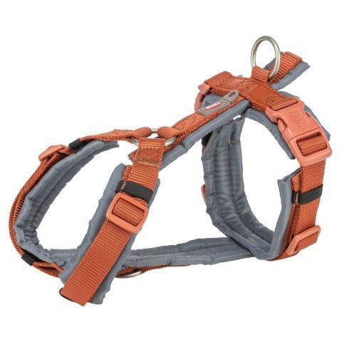 Szelki dla psa Trixie Premium Trekking Pomarańczowy Grafit M