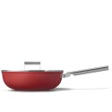 Smeg CKFW3001RDM Wok 30cm Czerwony