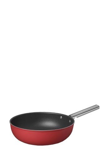 Smeg CKFW3001RDM Wok 30cm Czerwony