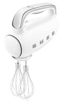 Mikser ręczny Smeg HMF01WHEU w kremie w stylu retro z lat 50.