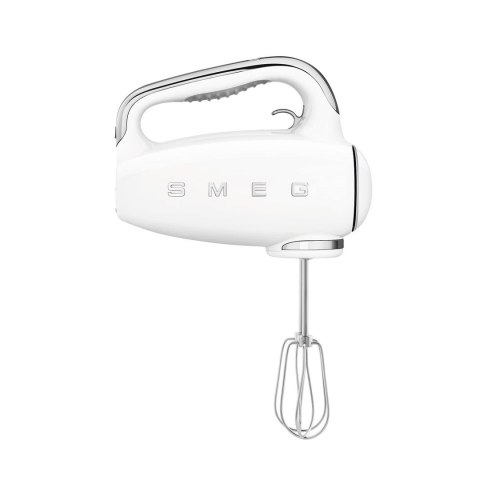 Mikser ręczny Smeg HMF01WHEU w kremie w stylu retro z lat 50.