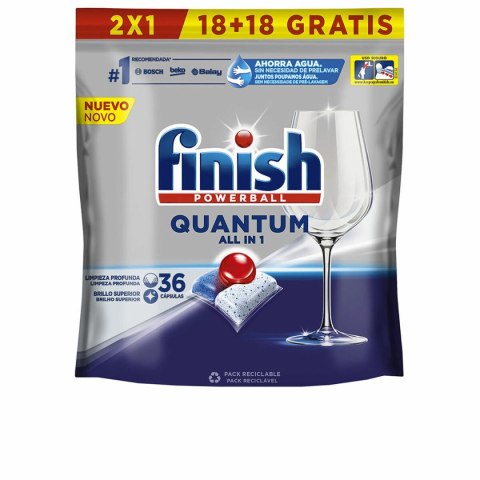 Tabletki do Zmywarki Finish Quantum (36 Sztuk)