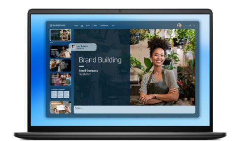 Laptop Dell 16 DC16250 W11P C7-150U/16GB/1TB/16.0 FHD+/Int/FgrPr/WLAN + BT/Backlit Kb/3 Cell/3YPS Carbon Black