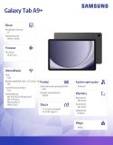 Tablet Galaxy Tab A9+ Rework 11 cali Wifi 6/128GB szary