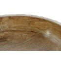 Dekoracja na Stół DKD Home Decor Biały Ceimnobrązowy Drewno mango 25 x 25 x 9 cm