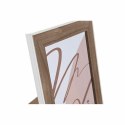 Ramka na Zdjęcia DKD Home Decor Szkło Biały Drewno MDF (27,5 x 1,5 x 32,5 cm)