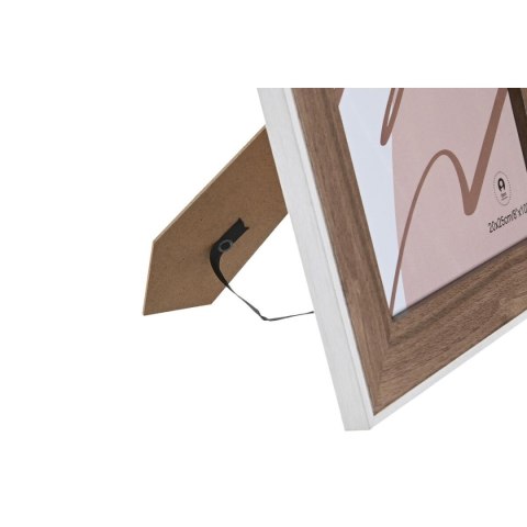 Ramka na Zdjęcia DKD Home Decor Szkło Biały Drewno MDF (27,5 x 1,5 x 32,5 cm)