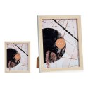 Ramka na Zdjęcia Gift Decor Biały Brązowy Drewno Szkło polipropylen Plastikowy