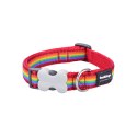 Obroża dla psa Red Dingo STYLE RAINBOW 41-63 cm
