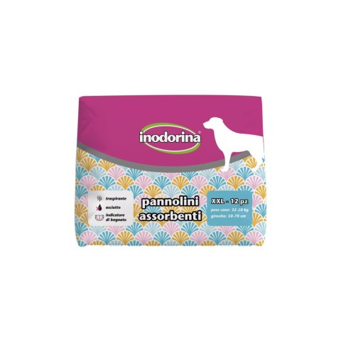Pieluchy jednorazowe Inodorina 50 + 70 cm 12 Sztuk